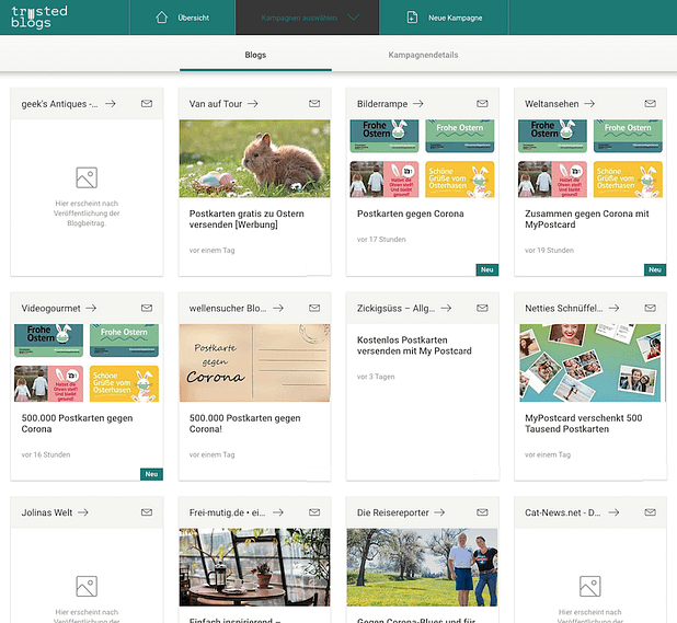 Kampagnen-Dashboard