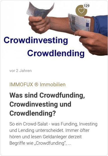Was sind Crowdfunding, Crowdinvesting und Crowdlending?